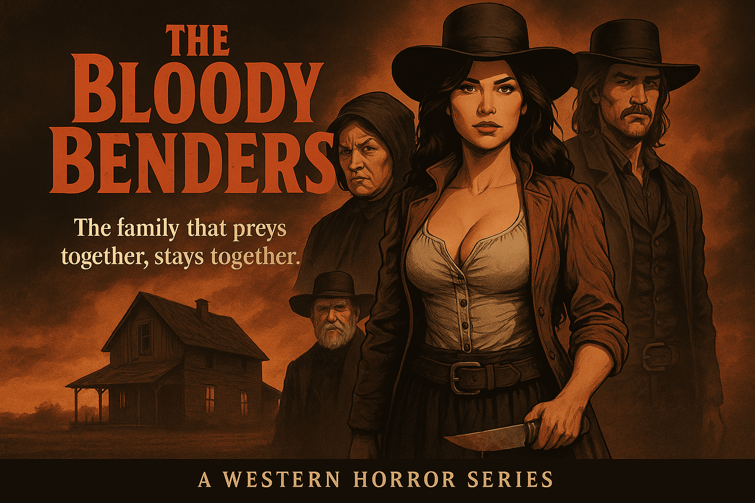 The Bloody Benders cover artwork